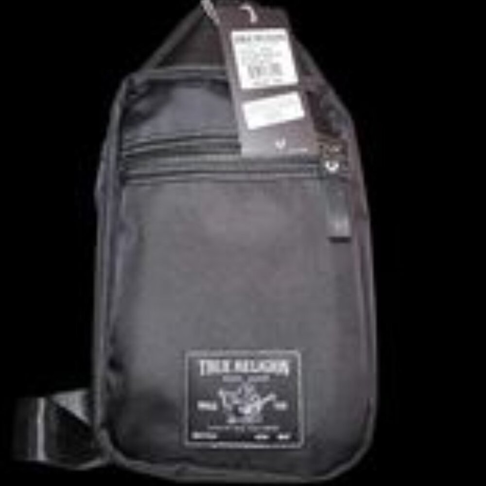Black True Religion Crossbody Bag